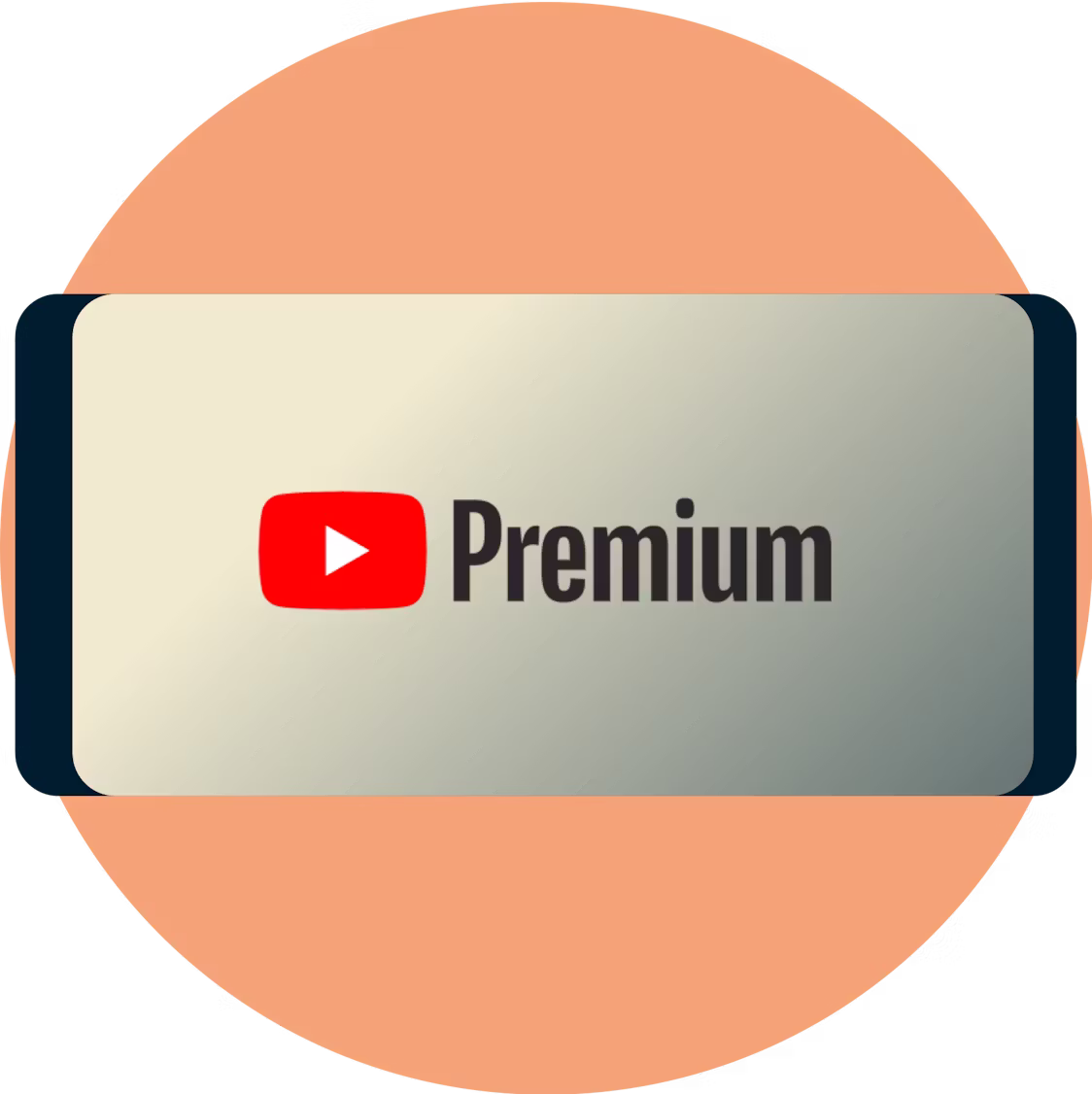 YouTube Premium puhelimen n&auml;yt&ouml;ll&auml;.